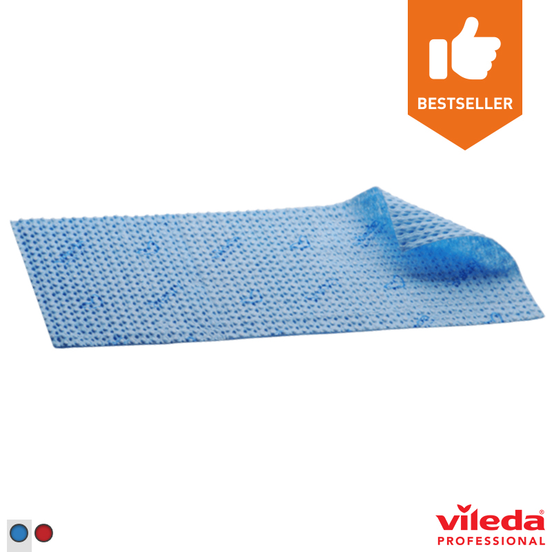 WM321074-30 Vileda Professional ClickSpeed single use mop 44x20 cm blauw